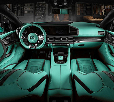 Фото дисков Carlex Design G-Falcon на Mercedes-Benz GLE II