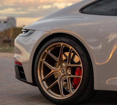 Фото дисков HRE R101 Lightweight на Porsche 911 VIII
