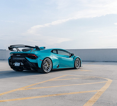 Фото дисков Anrky AN36 на Lamborghini Huracan