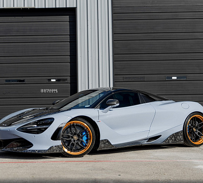 Фото дисков Strasse Wheels SV4 Deep Concave FS на McLaren 720S