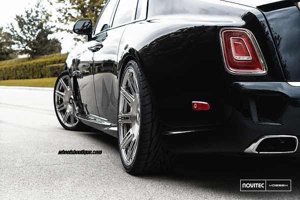 Фото дисков NOVITEC SP2 Глянцевый тонированный лак на Rolls-Royce Phantom