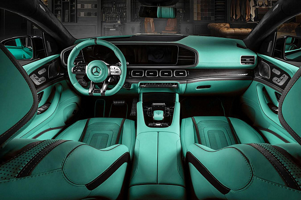 Фото дисков Carlex Design G-Falcon Сатиновый графит на Mercedes-Benz GLE II