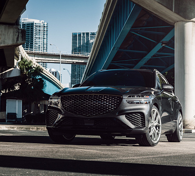 Фото дисков Vossen HF-5 на Genesis GV70