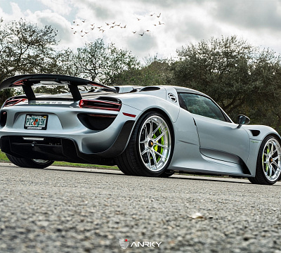 Фото дисков Anrky XR-301 на Porsche 918 Spyder