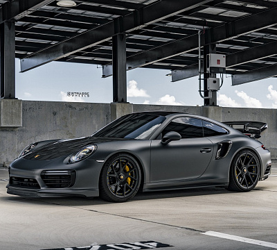 Фото дисков Strasse Wheels SM5RT Deep Concave Duoblock на Porsche 911 VII