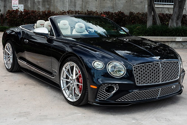 Фото дисков Anrky AN28 Полированный лак на Bentley Continental GT III