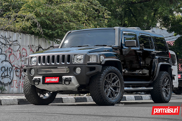 Фото дисков Vossen HF6-4 Сатиновый графит на Hummer H3