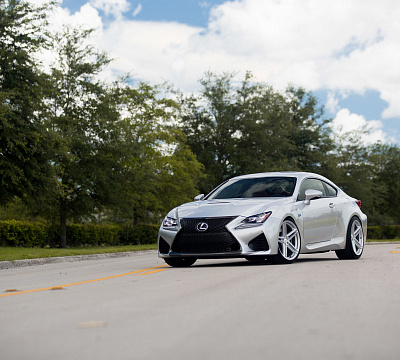 Фото дисков Vossen VFS-5 на Lexus RC