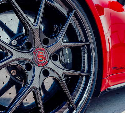 Фото дисков Strasse Wheels SM5R Deep Concave FS на Porsche 911 VIII