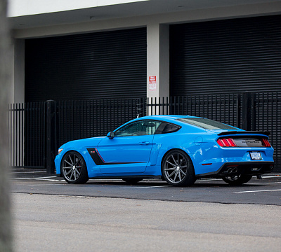 Фото дисков Vossen VFS-10 на Ford Mustang VI