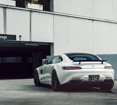 Фото дисков Vossen HF-4T на Mercedes-Benz AMG GT I