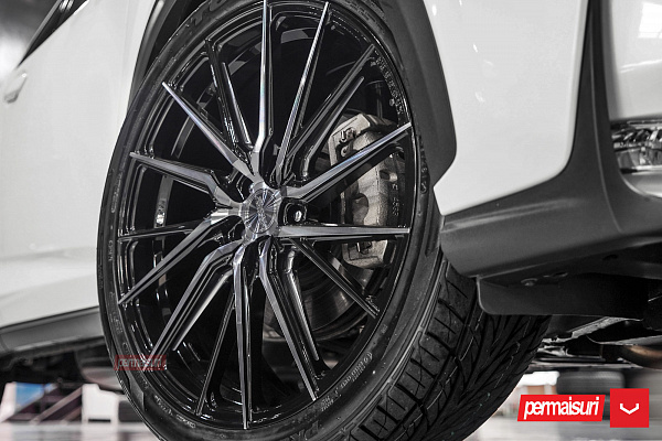 Фото дисков Vossen HF-4T Алмазная проточка на Lexus NX I