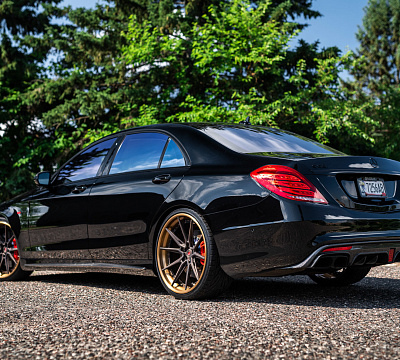 Фото дисков Vossen EVO-2R (3-Piece) на Mercedes-Benz S-Class (W222, C217)