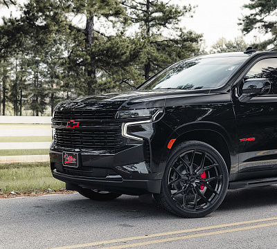 Фото дисков Vossen HF6-4 на Chevrolet Tahoe V