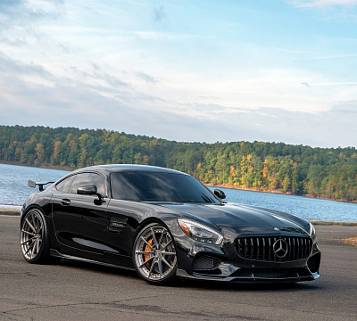 Фото дисков Anrky AN28 на Mercedes-Benz AMG GT I