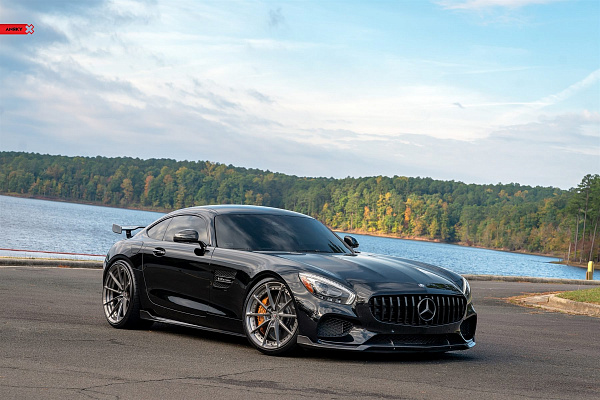Фото дисков Anrky AN28 Глянцевый тонированный лак на Mercedes-Benz AMG GT I
