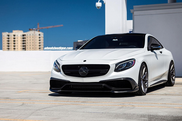 Фото дисков HRE P204 Сатиновый тонированный лак на Mercedes-Benz S-Class (W222, C217)