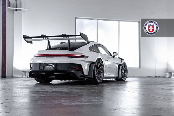 Фото дисков HRE R101 Lightweight Сатиновый темный лак на Porsche 911 VIII