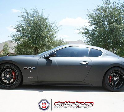 Фото дисков HRE S104 на Maserati GranTurismo I