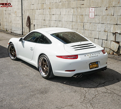 Фото дисков HRE C105 на Porsche 911 VII