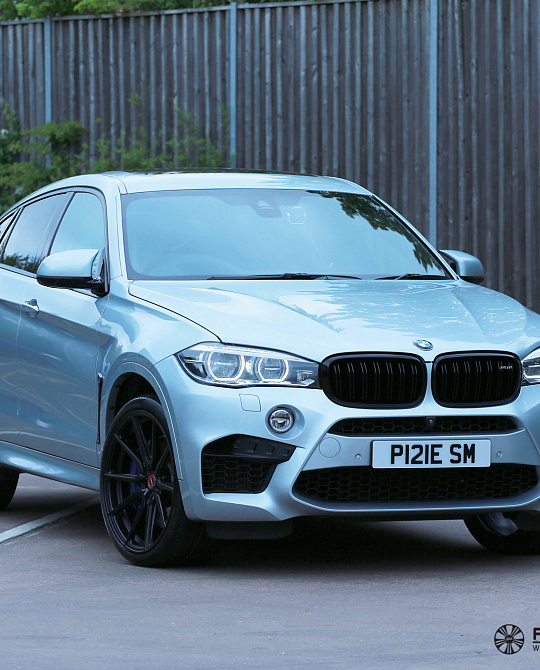 Фото дисков HF-3 Черный сатин на BMW X6/X6 M (F16/F86)