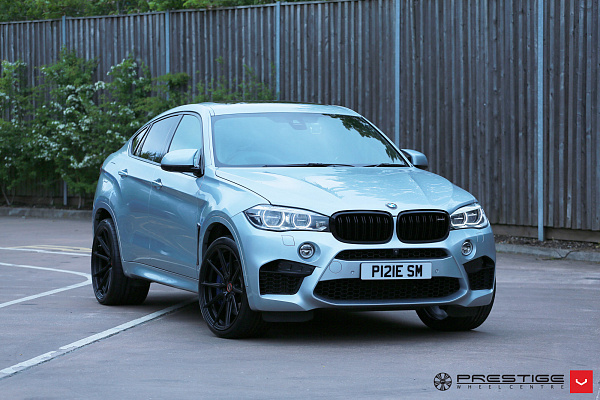 Фото дисков Vossen HF-3 Черный сатин на BMW X6/X6 M (F16/F86)