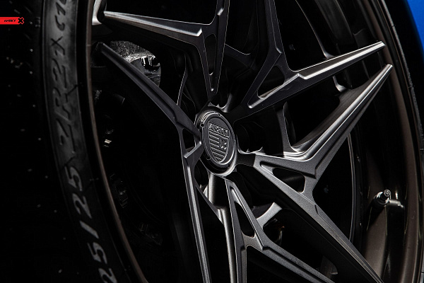 Фото дисков Anrky S3-X3 Черный сатин на McLaren 720S
