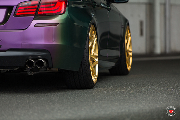Фото дисков Vossen CG-209T Глянцевое золото на BMW 5/M5 (F10)