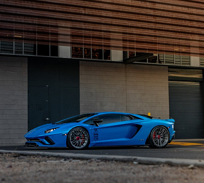 Фото дисков Brixton Forged VL4 на Lamborghini Aventador