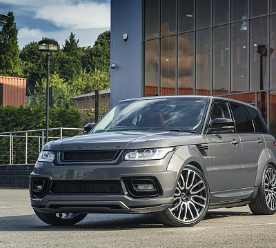 Фото дисков Kahn Pace Car на Range Rover Sport II
