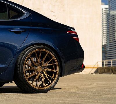Фото дисков Vossen HF-4T на Genesis G70