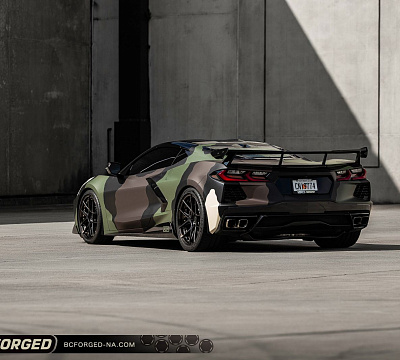 Фото дисков BC Forged HCA381 на Chevrolet Corvette C8