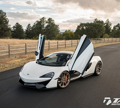 Фото дисков HRE P204 на McLaren 570S