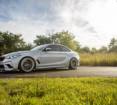 Фото дисков HRE 300 на BMW 2/M2 (F22/F87)
