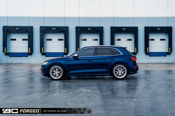 Фото дисков BC Forged HCS21 Глянцевый лак на Audi Q5 (FY)