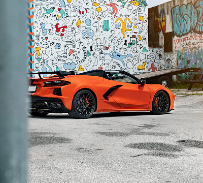 Фото дисков Anrky AN10 на Chevrolet Corvette C8