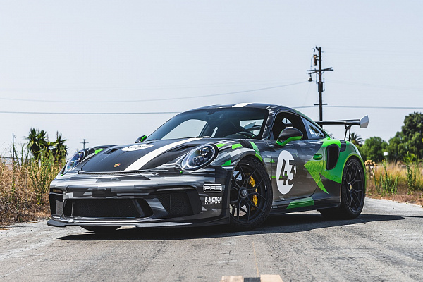 Фото дисков Brixton Forged CM5-R Черный матовый на Porsche 911 VII
