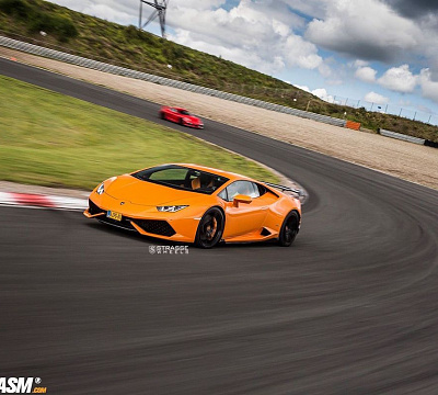 Фото дисков Strasse Wheels SV1 Deep Concave Monoblock на Lamborghini Huracan