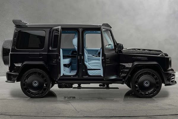 Фото дисков Mansory FD.15 Черный глянец на Mercedes-Benz G-Class III