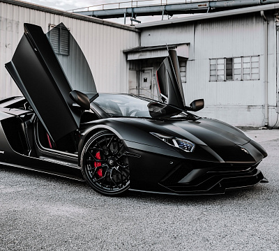 Фото дисков Brixton Forged TR05 на Lamborghini Aventador