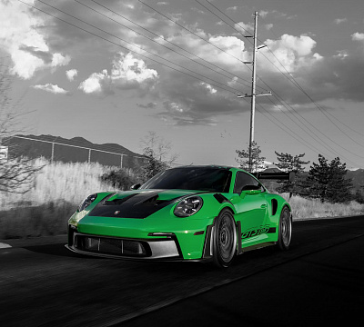 Фото дисков Brixton Forged TR20 на Porsche 911 VIII