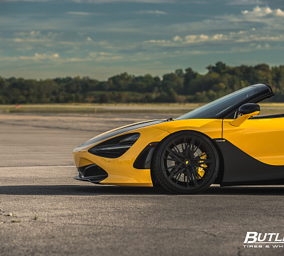 Фото дисков Vossen M-X6 на McLaren 720S