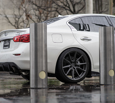 Фото дисков Vossen HF-3 на Infiniti Q50
