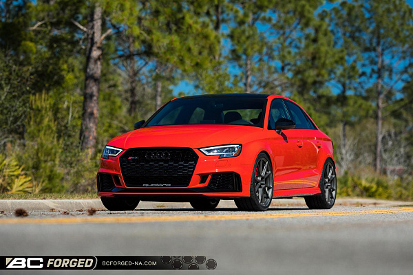 Фото дисков BC Forged EH182 Матовый графит на Audi A/S/RS 3 (8V)