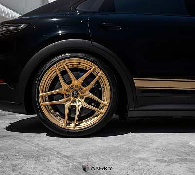 Фото дисков Anrky RS6.2 на Porsche Cayenne II