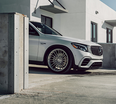 Фото дисков Vossen S17-04 на Mercedes-Benz GLC (X253, C253)
