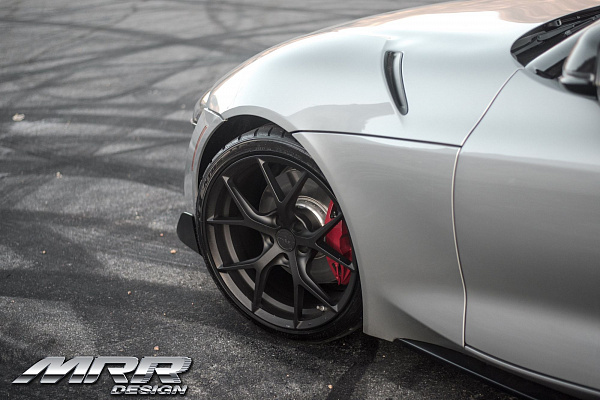 Фото дисков MRR FS06 Черный матовый на Toyota Supra A90