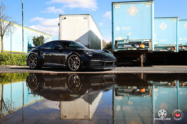 Фото дисков Vossen S21-01 Другой цвет на Porsche 911 VIII
