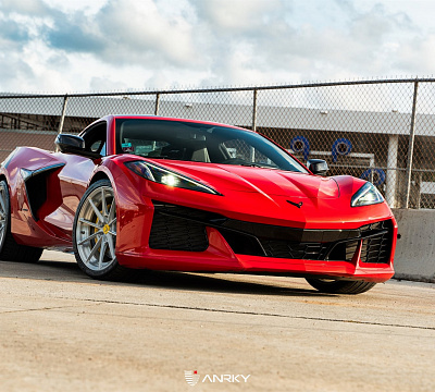 Фото дисков Anrky AN28 на Chevrolet Corvette C8