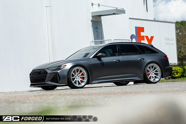 Фото дисков BC Forged HCA674 Глянцевый лак на Audi A/RS 6 (C8)
